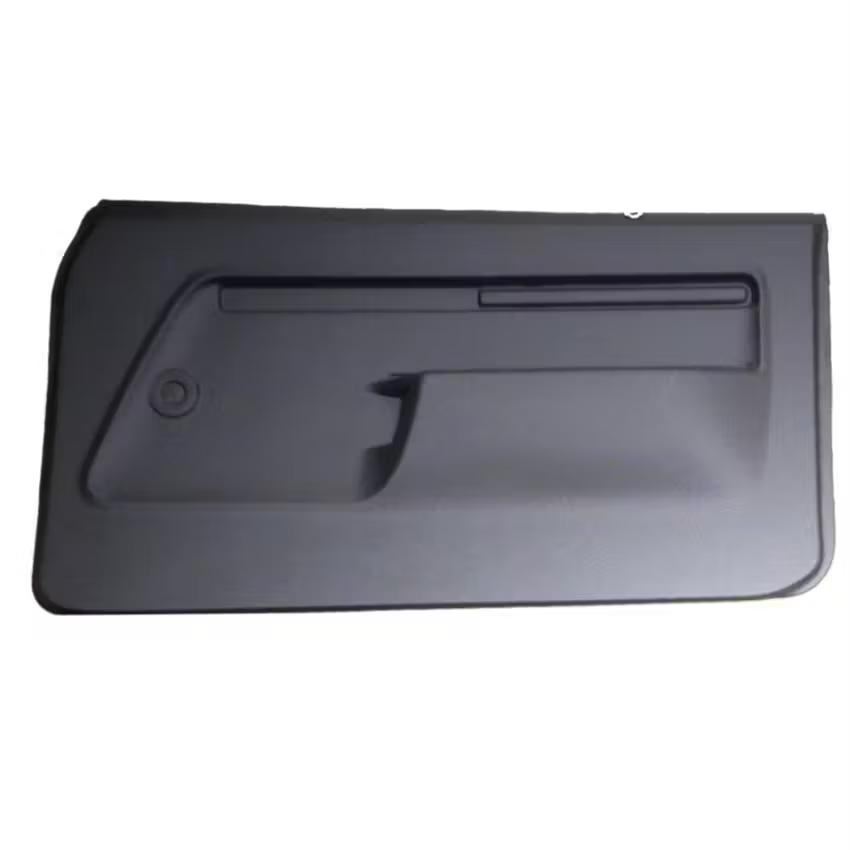 PUI 73XD10 73-74 Nova/Ventura 2-Door Front Door Panels, Black / Pair