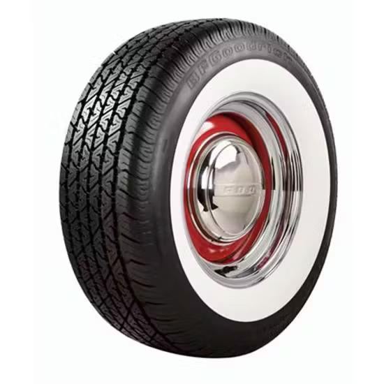 BF Goodrich Silvertown Whitewall Radial Tire, 255/70R15