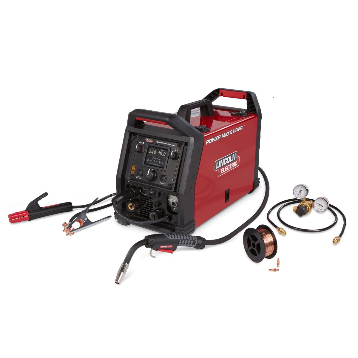 Lincoln Power MIG 215 Mpi Multi Process Welder (K4876-1)