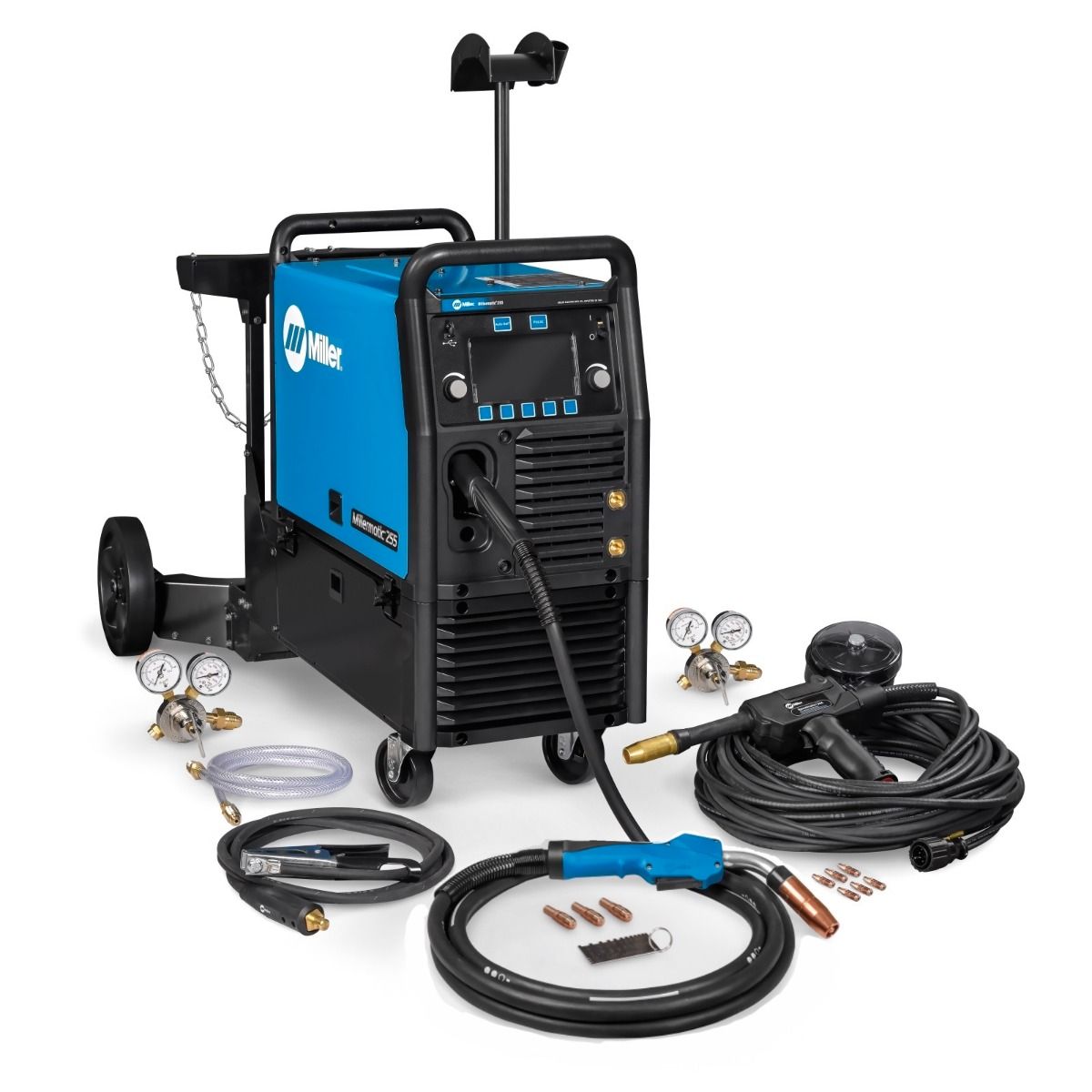 Miller Millermatic 255 Mig/Pulsed MIG Welder Fully Loaded (907734)