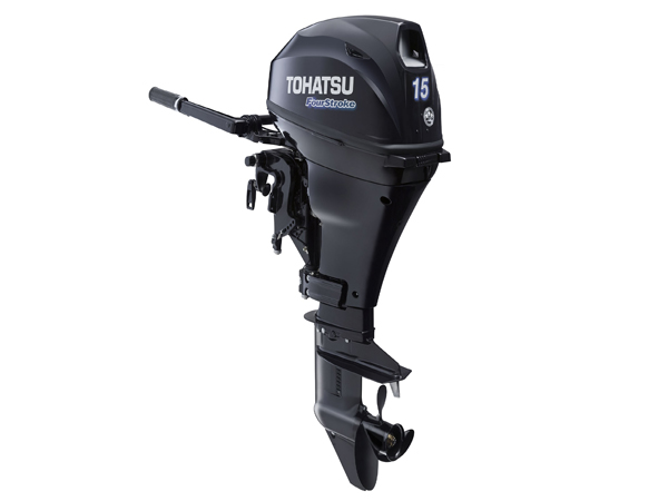 2017 Tohatsu 15 HP MFS15DS Outboard Motor