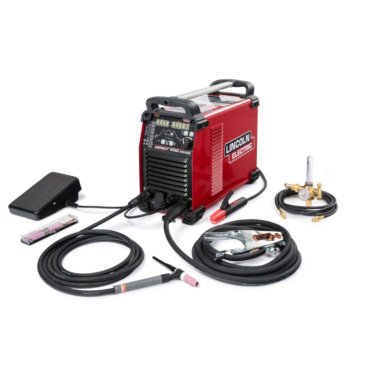 Lincoln Aspect 230 Ac/Dc TIG Welder Air Cooled One-Pak (K4341-1)