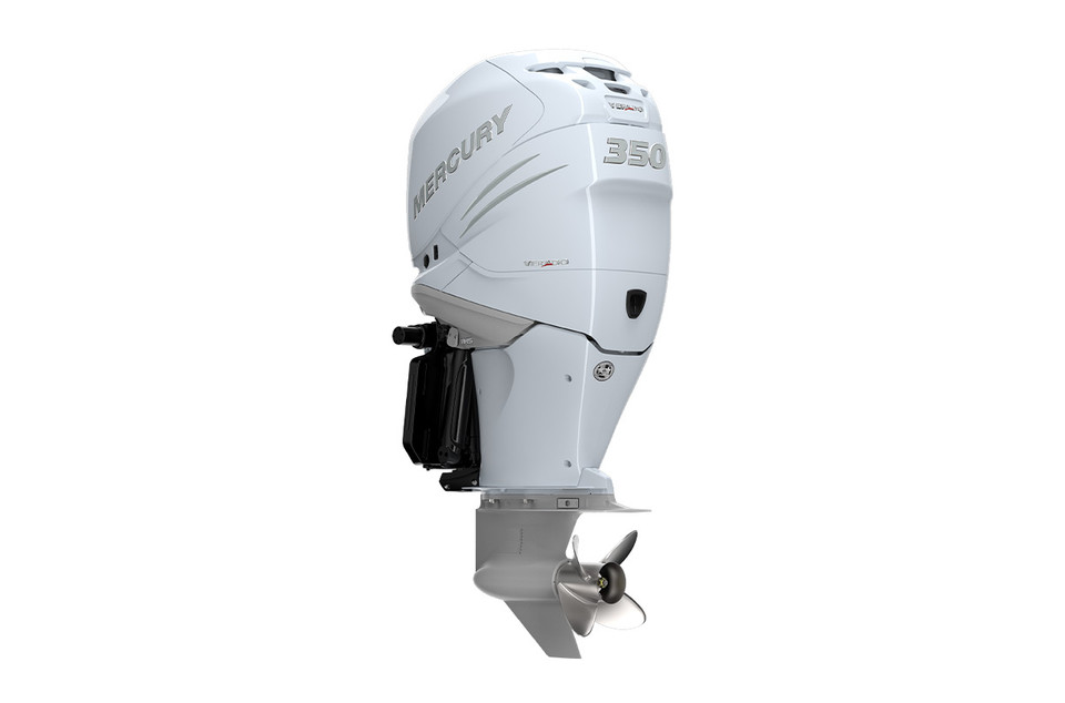 Mercury Verado 350HP CXXL Outboard White