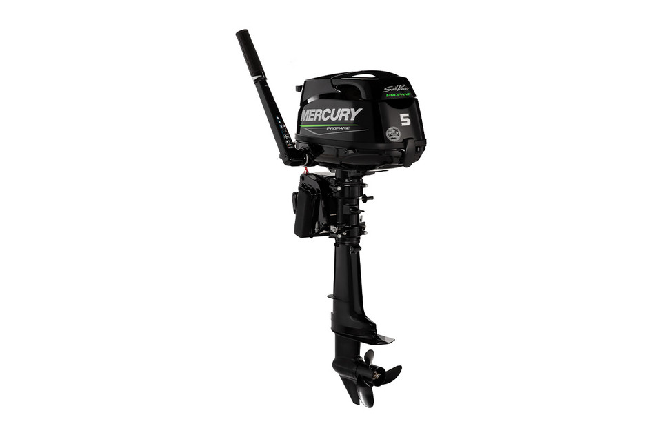 Mercury 5HP 5MXLHA LPG Propane Sail Power Outboard