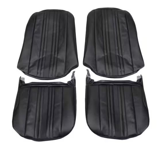 PUI 69XS10U 1969-1971 Nova SS/Custom Black Front Bucket Seat Covers