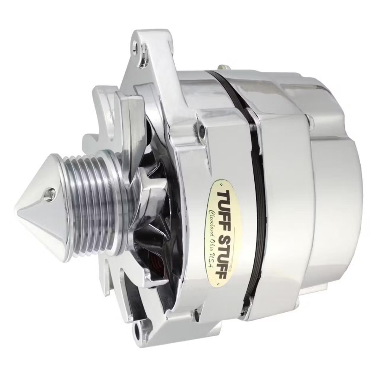 Tuff Stuff 7139ABUL6G12 GM 100 Amp Alternator, Chrome