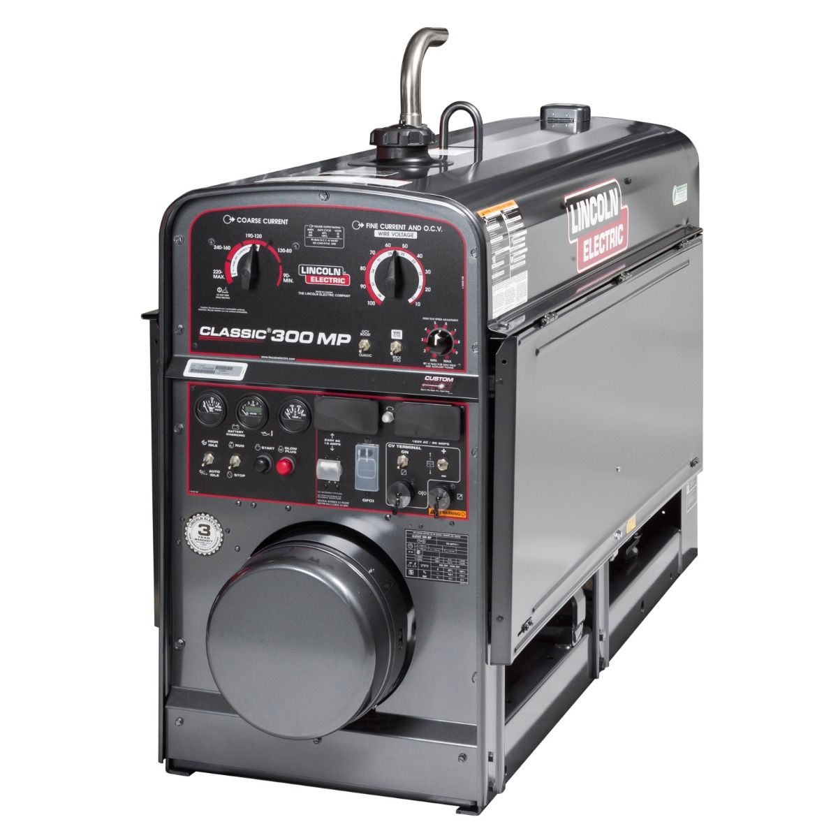 300 MP Perkins Cc/Cv Welder Generator