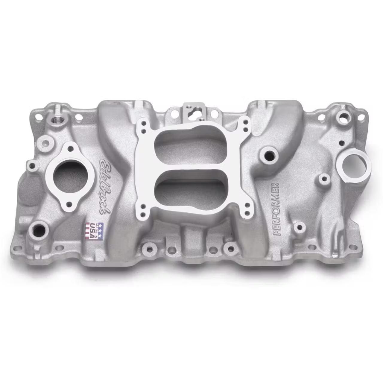 Edelbrock 2104 Performer Intake S/B Chevy, 1987-95 W/ Iron Heads