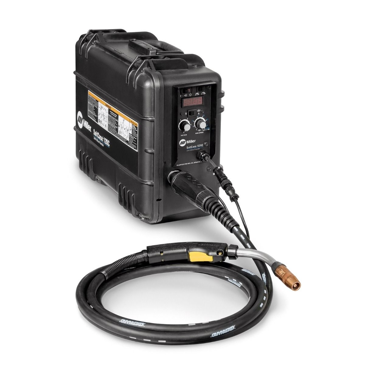 Miller Suitcase 12RC with Bernard Q300 Gun, Meters, Remote Voltage (951580)